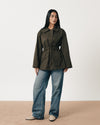 Army Green Waisted Pettal