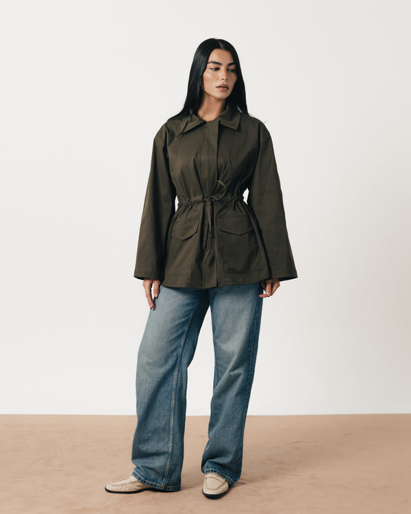 Army Green Waisted Pettal