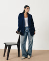 Classic Wool Jacket-Cobalt Blue