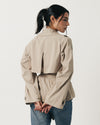 Soft Padded Trench Coat