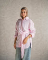  Luna Wrap Shirt - Dusty Rose