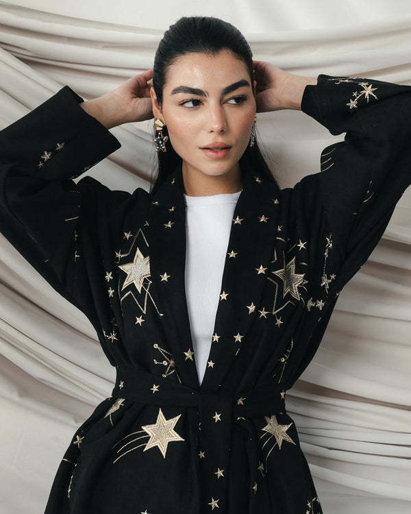 The Midnight Galaxy Embroidered Summer Edition