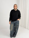 Self Love Cable Sweater - Black
