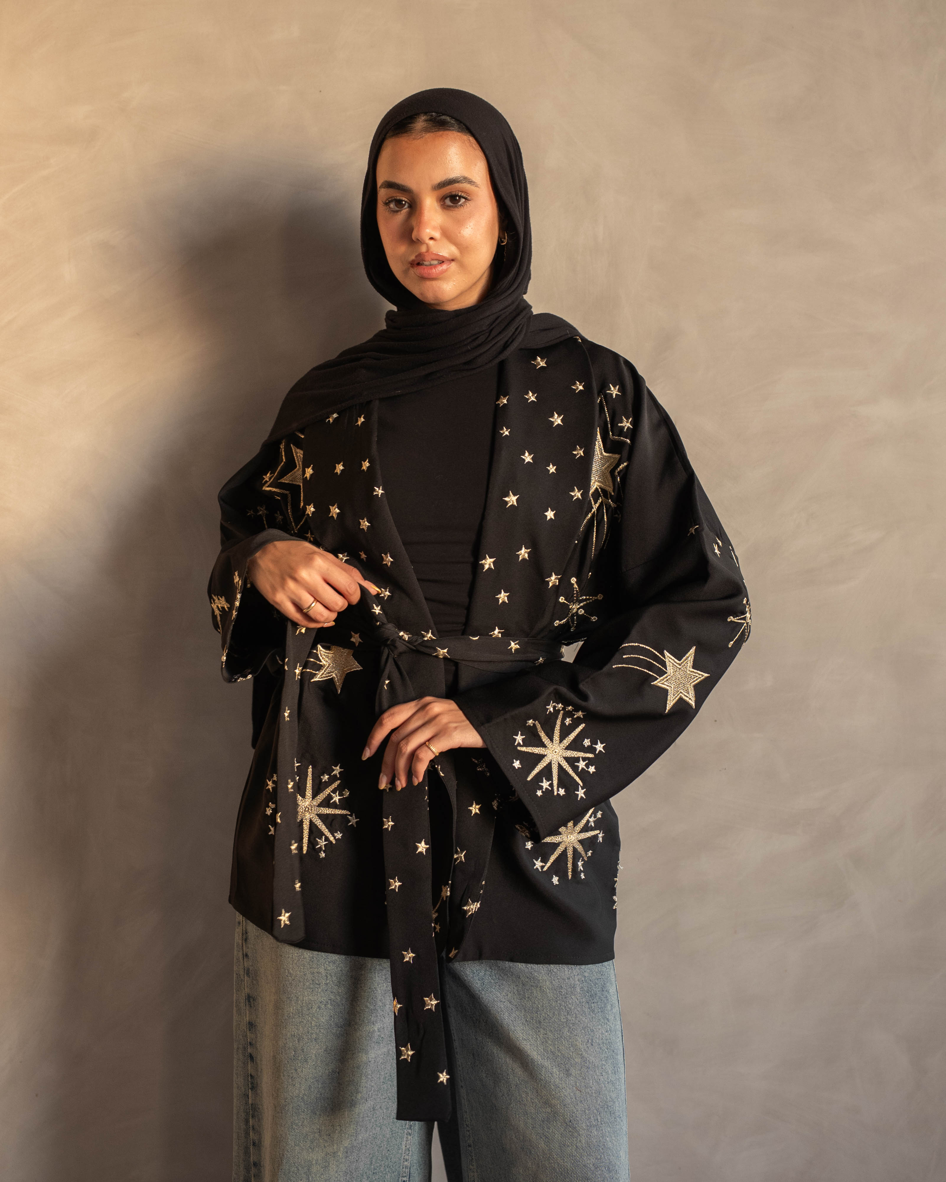 The Midnight Galaxy Embroidered Summer Edition