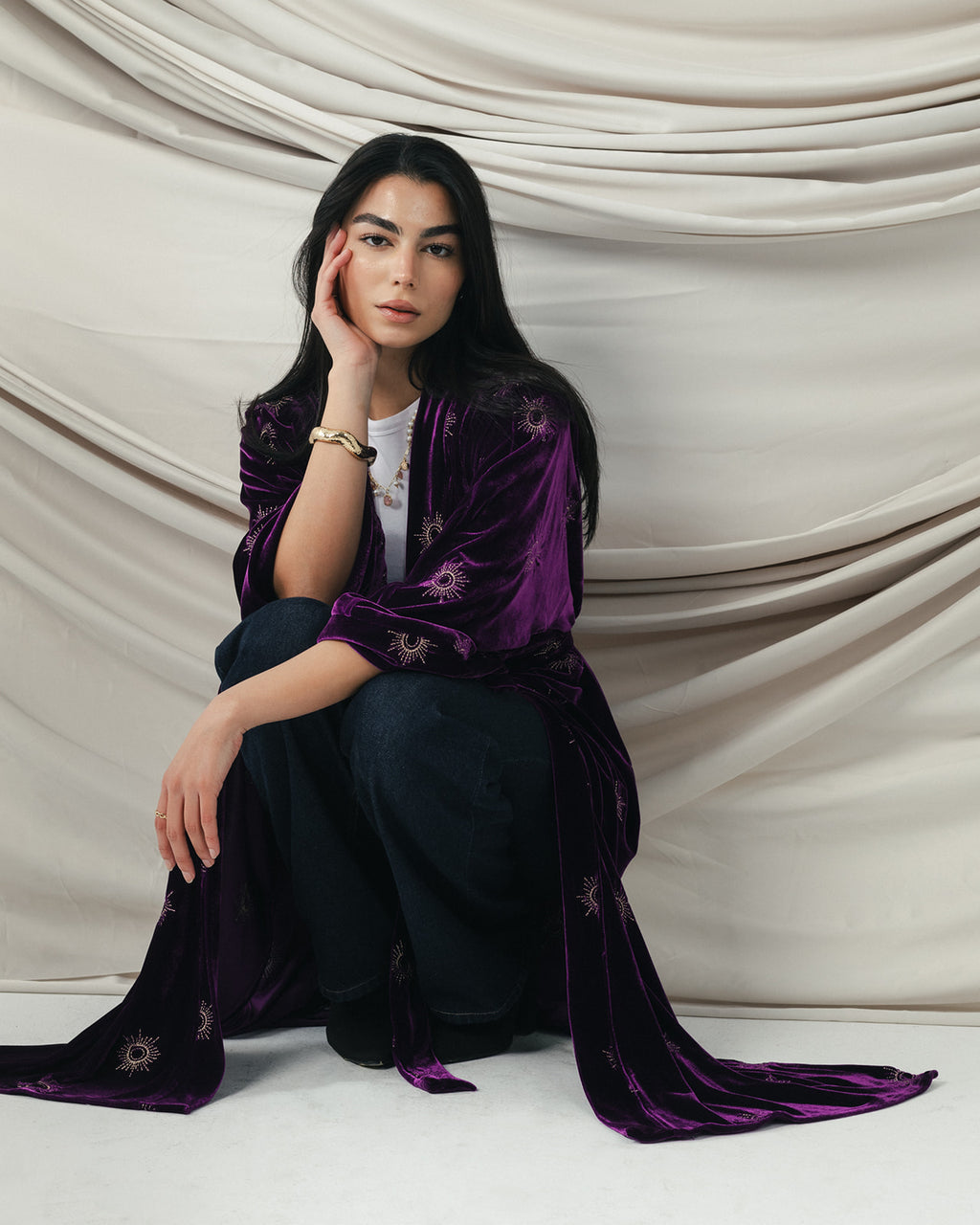 Velvet Royal Aton in Purple