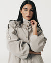 Ivory Waterproof Padded Jacket