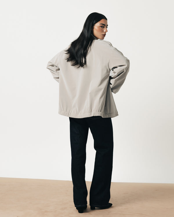 Ivory Waterproof Padded Jacket