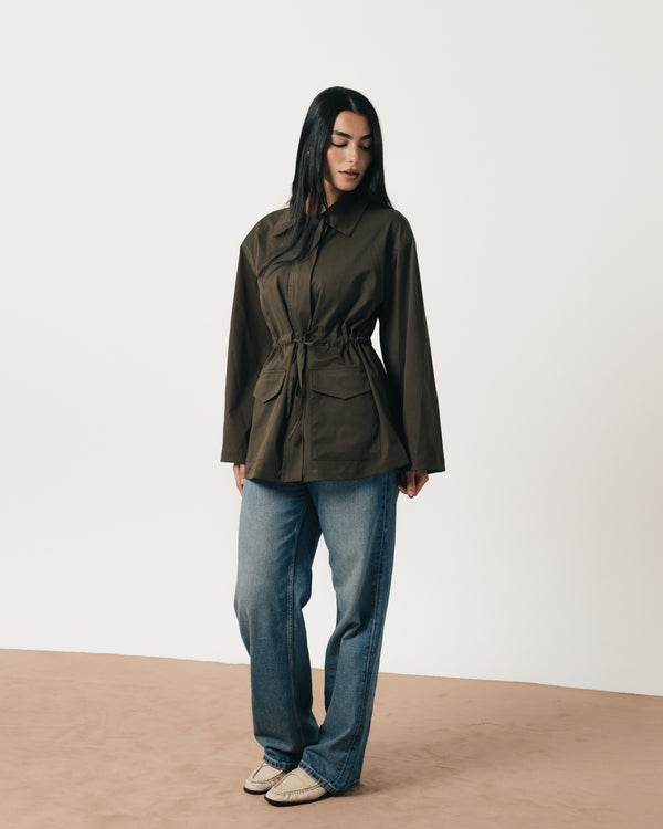 Army Green Waisted Pettal