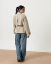 Soft Padded Trench Coat