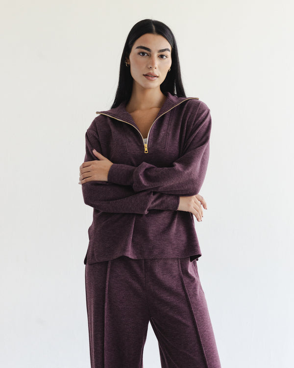 Knit Set - Purple
