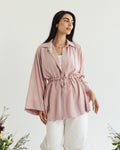 Cotton Petal Blouse - Rose water Limited
