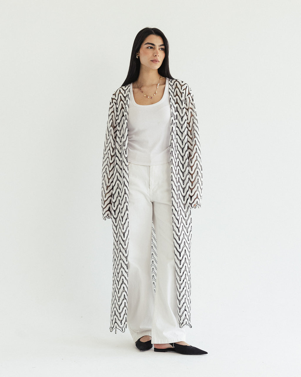 Marina Crochet Longline