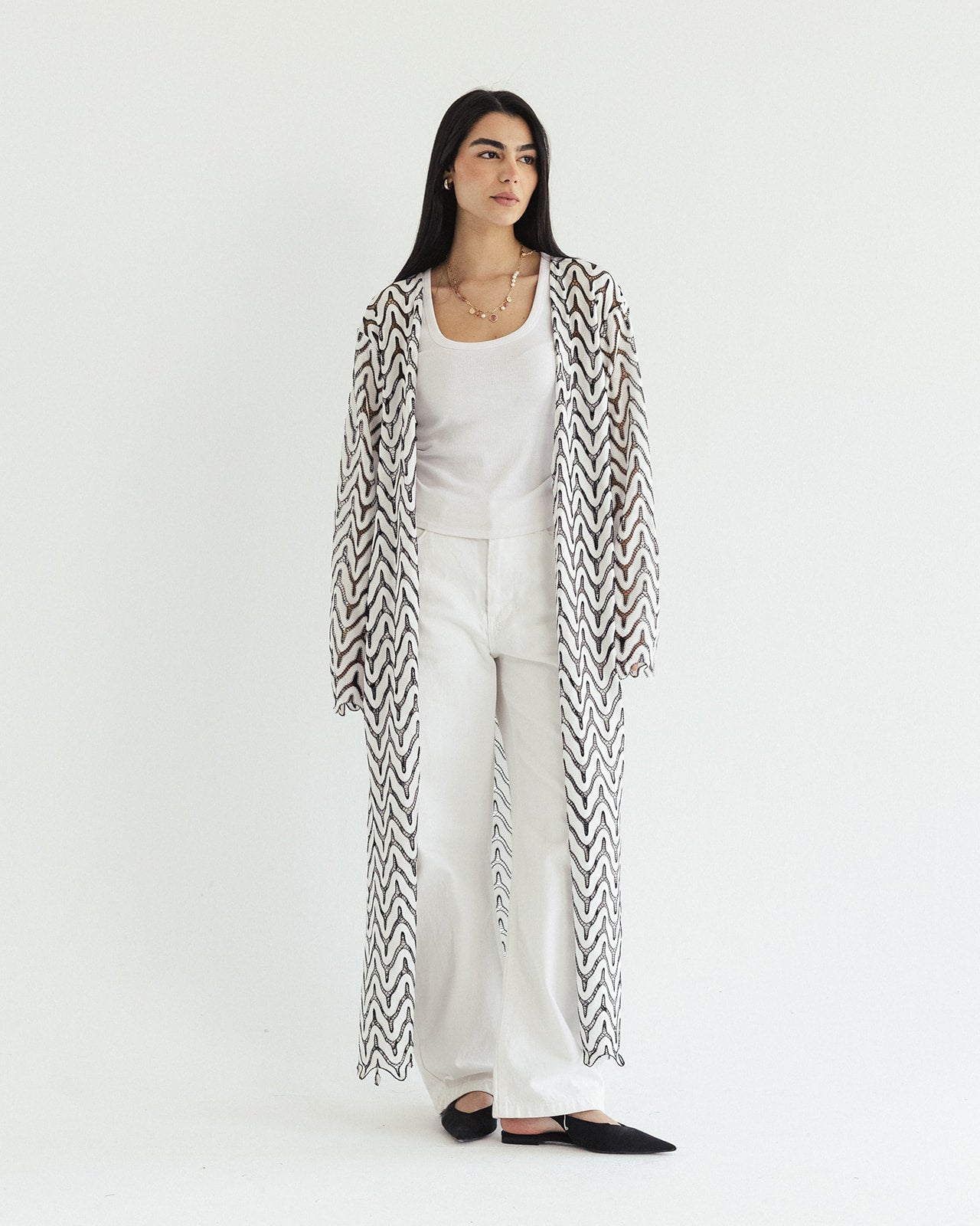 Marina Crochet Longline