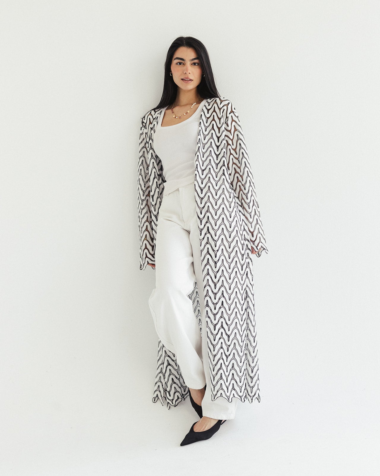 Marina Crochet Longline