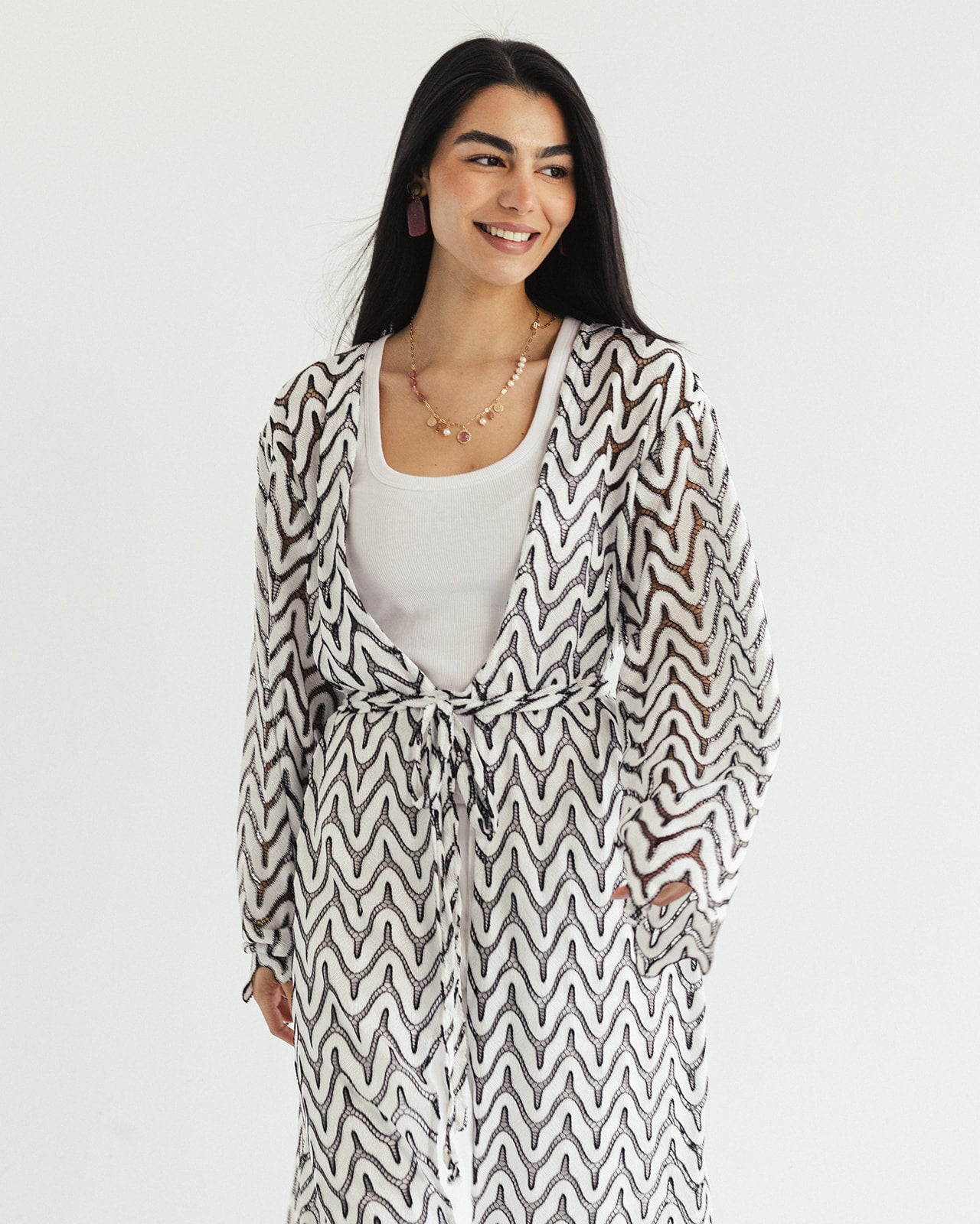 Marina Crochet Longline