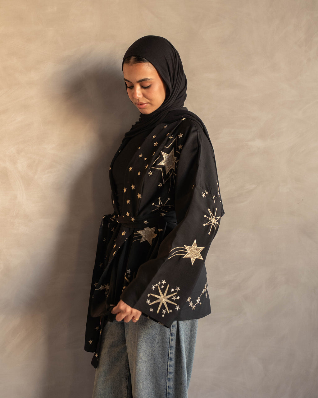 The Midnight Galaxy Embroidered Summer Edition