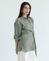 Luna Wrap Shirt - Olive