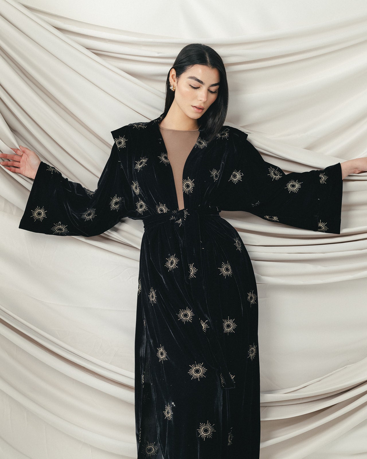 Velvet Royal Aton in Black