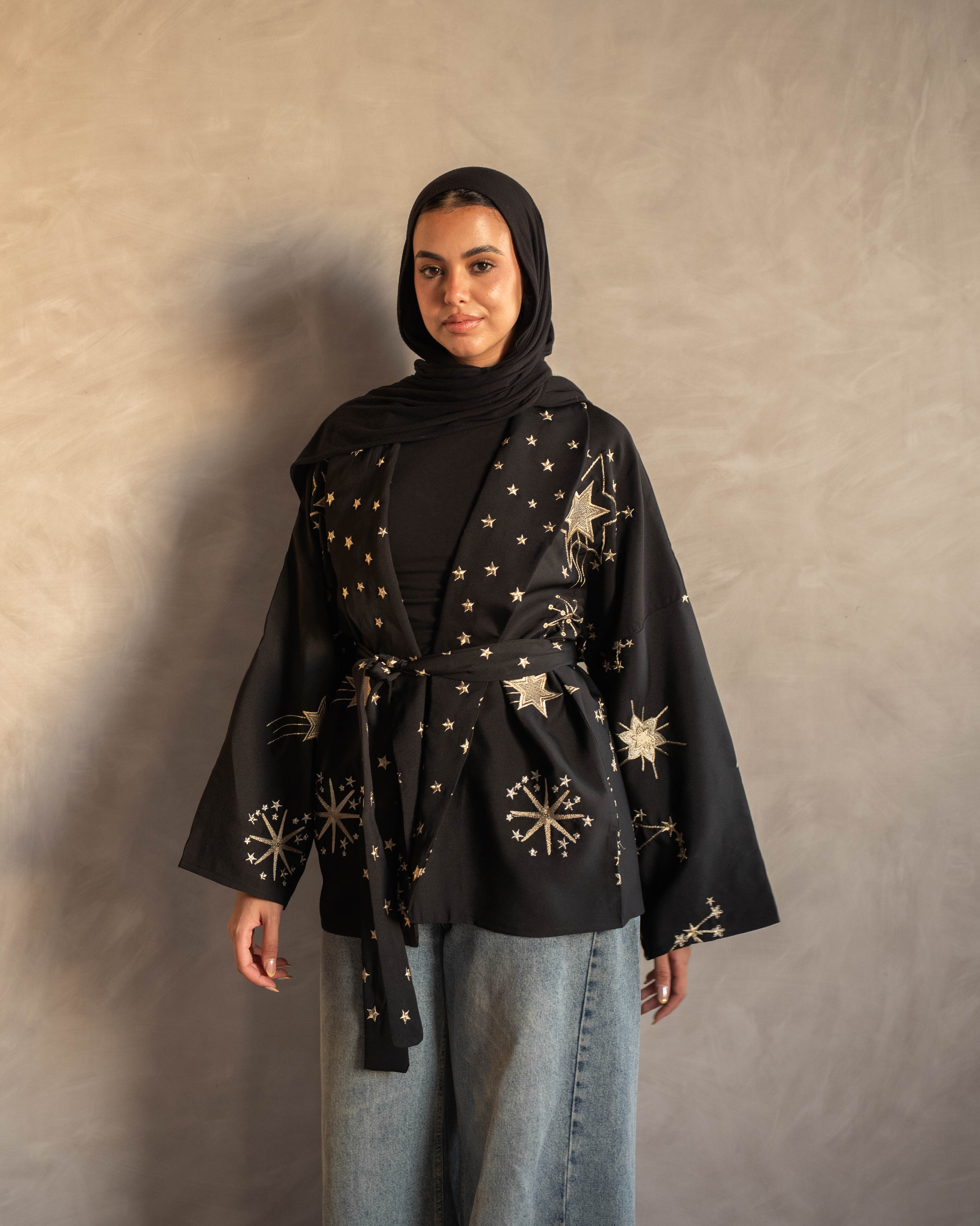 The Midnight Galaxy Embroidered Summer Edition