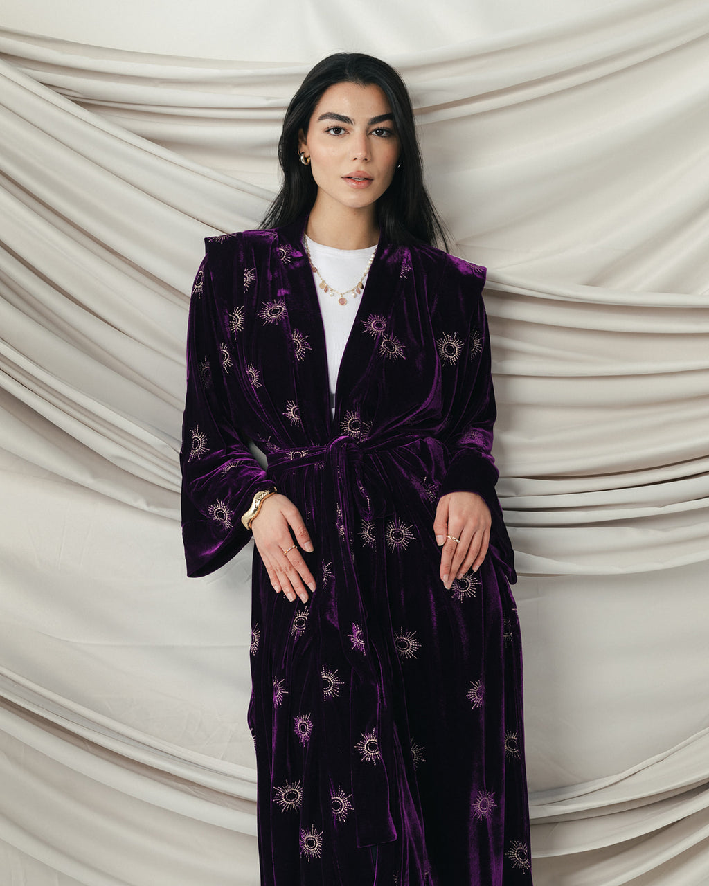 Velvet Royal Aton in Purple