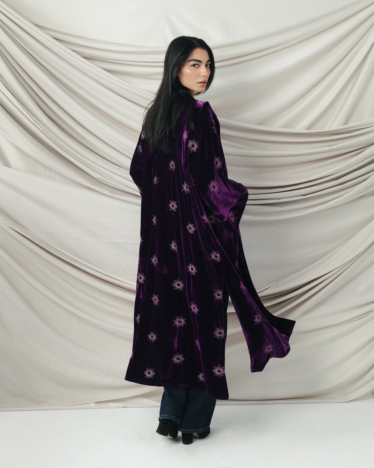 Velvet Royal Aton in Purple