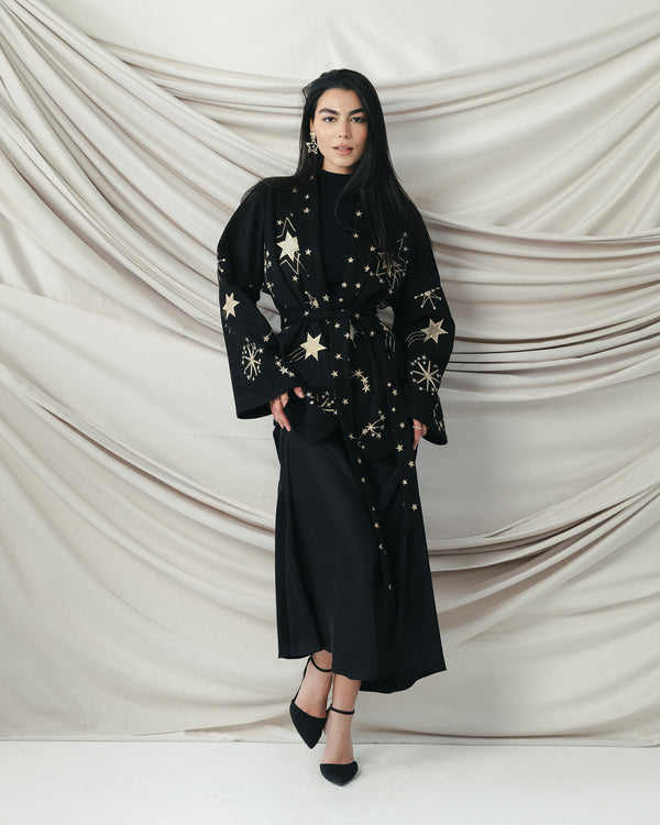 The Midnight Galaxy Embroidered Summer Edition