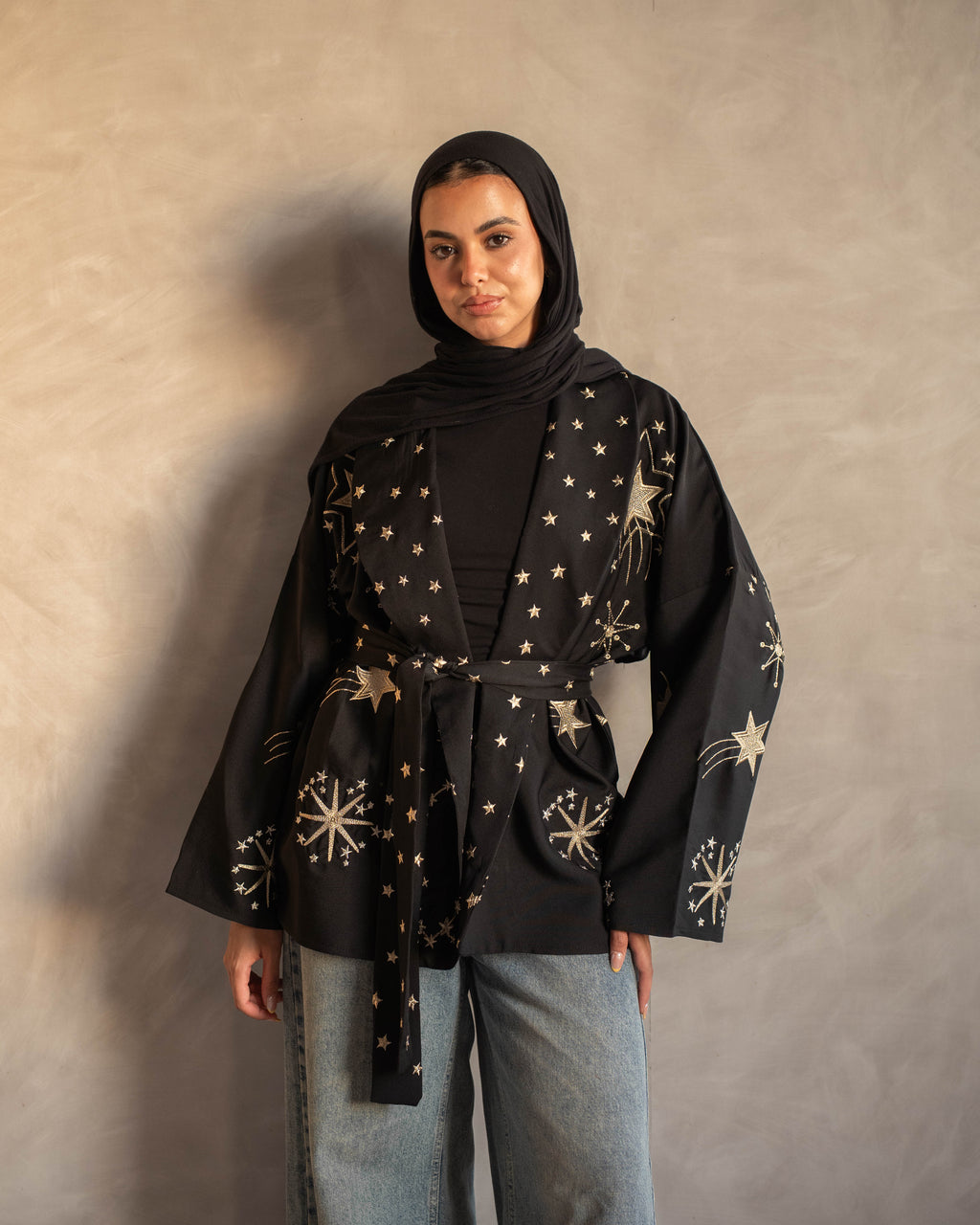 The Midnight Galaxy Embroidered Summer Edition