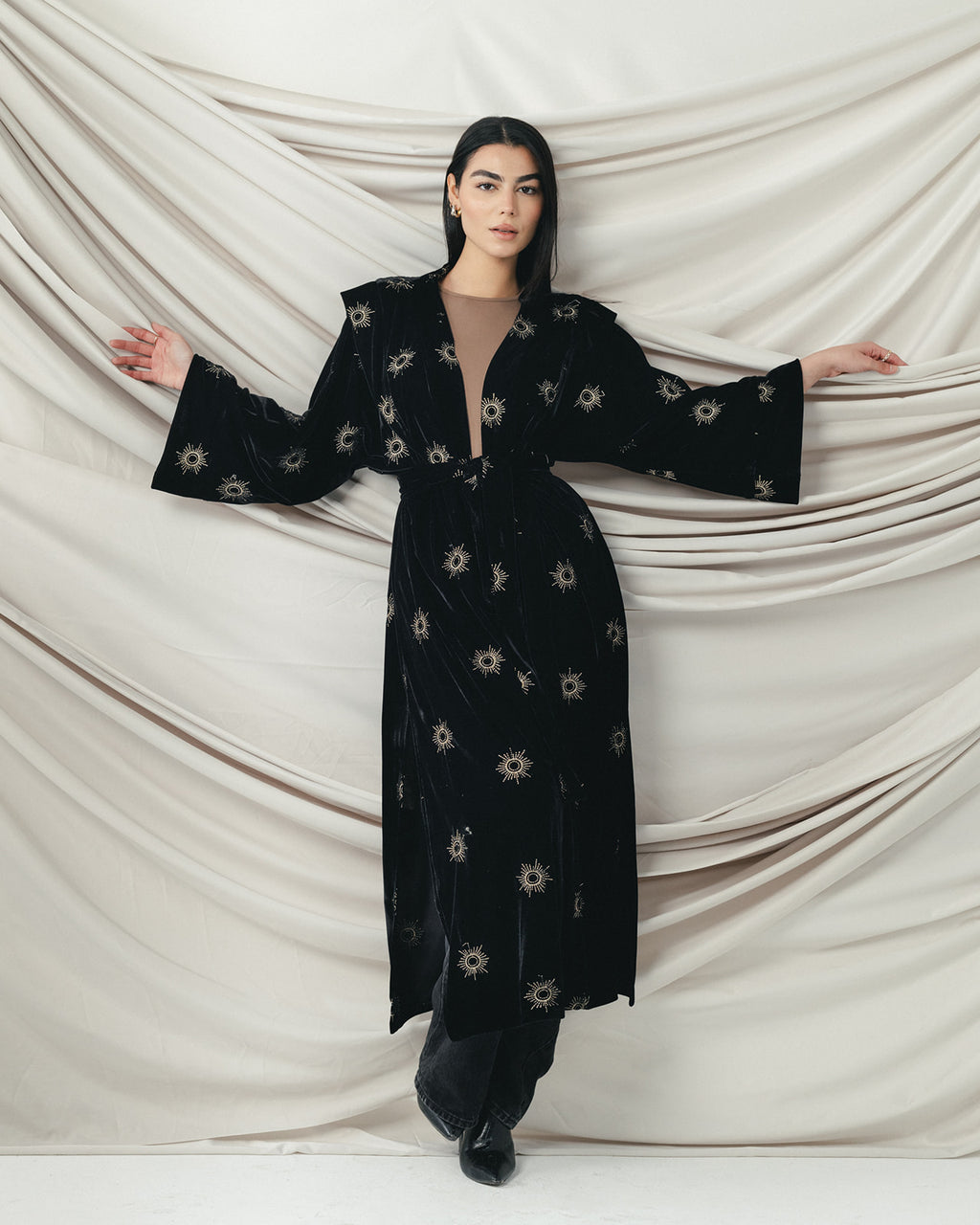 Velvet Royal Aton in Black