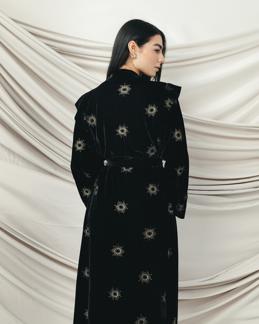 Velvet Royal Aton in Black