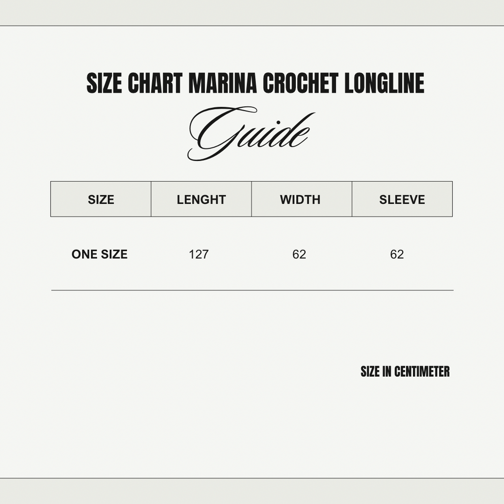 Marina Crochet Longline