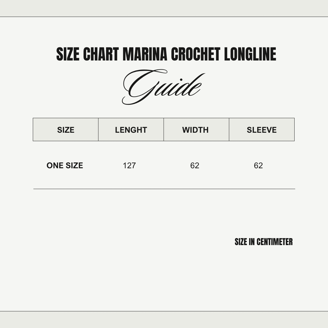 Marina Crochet Longline
