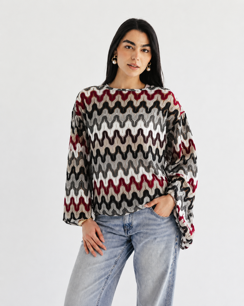 Mosaic Crochet Top