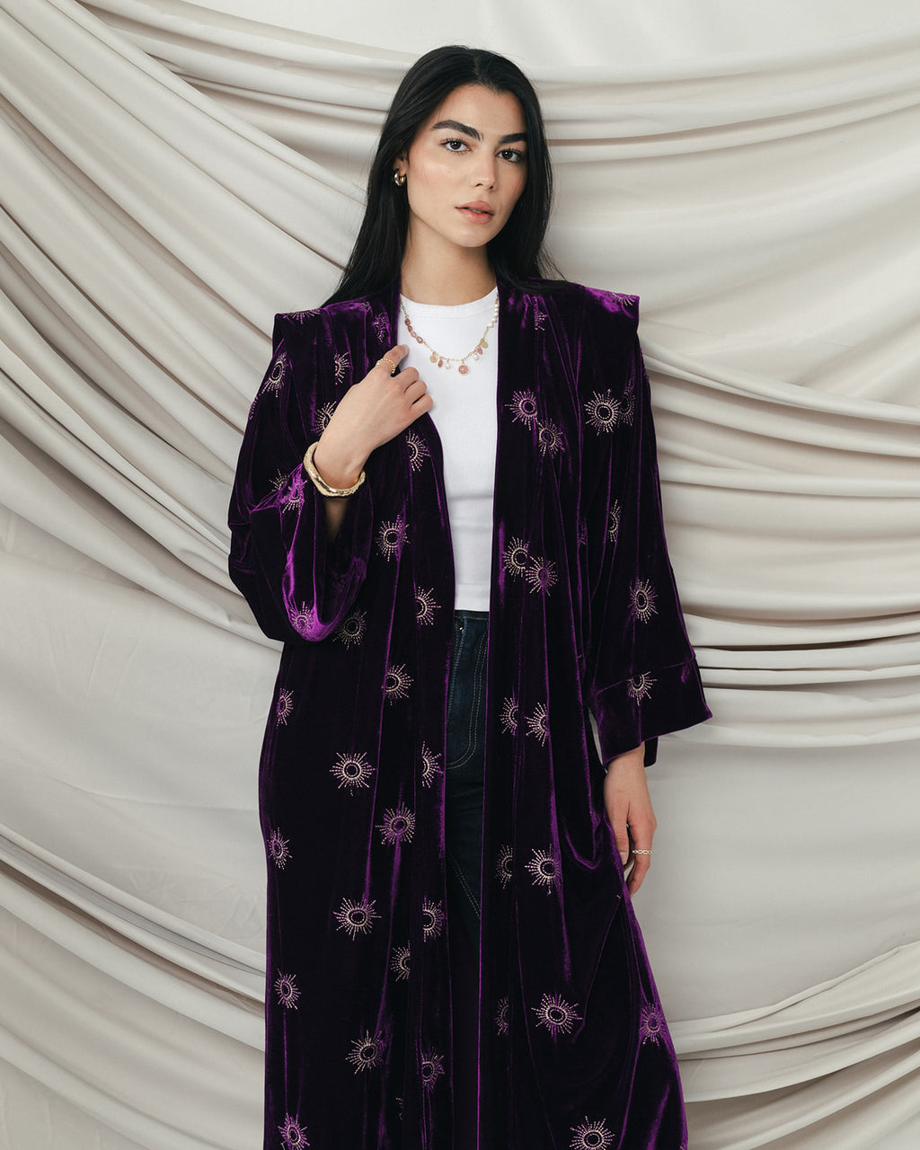 Velvet Royal Aton in Purple