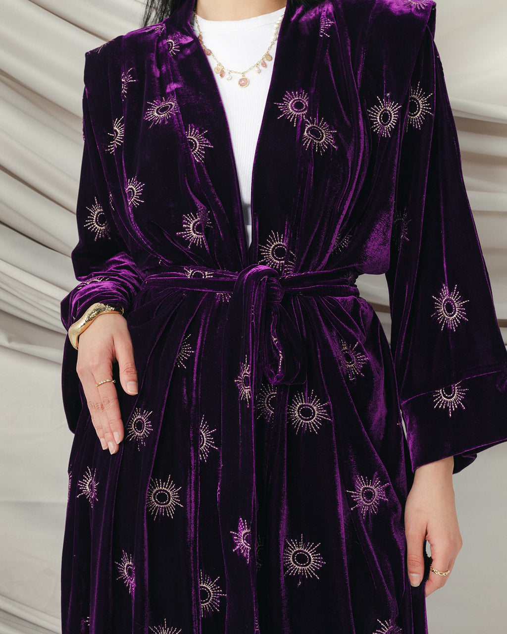 Velvet Royal Aton in Purple