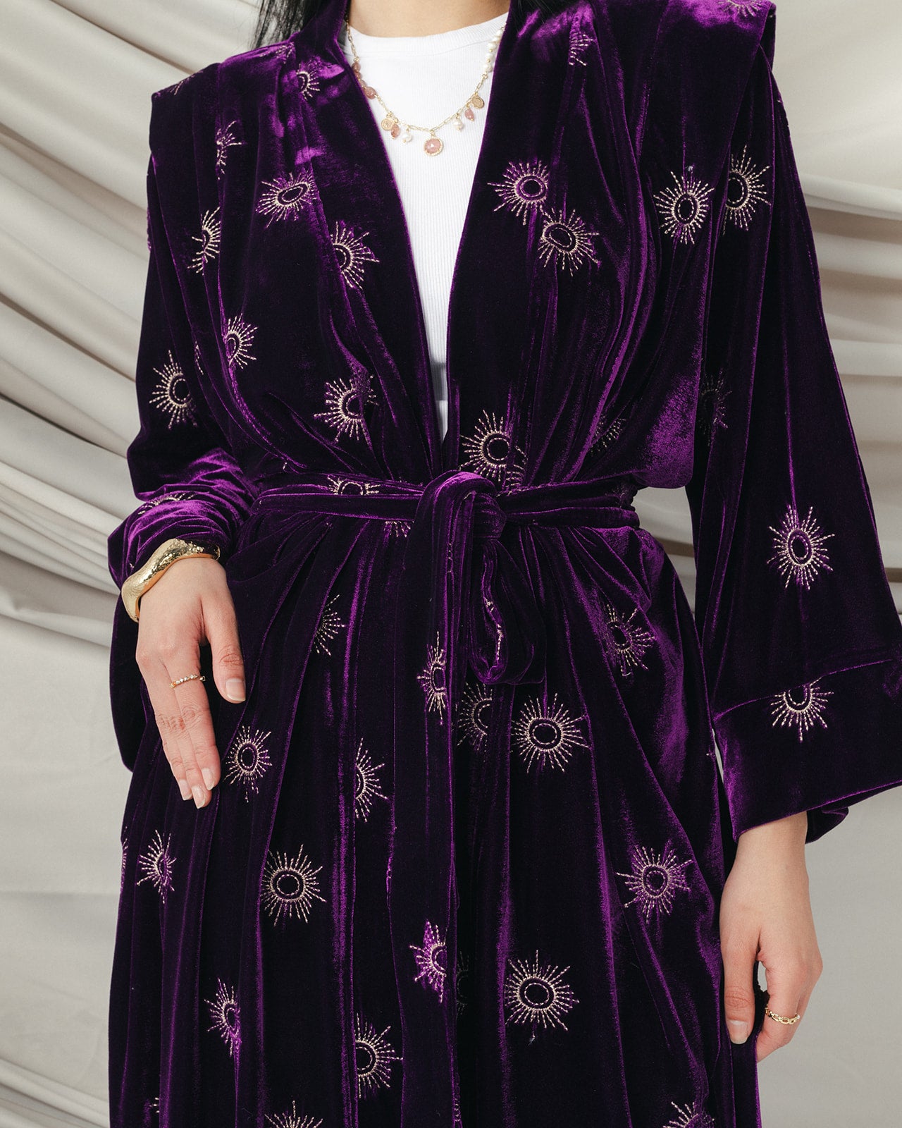 Velvet Royal Aton in Purple