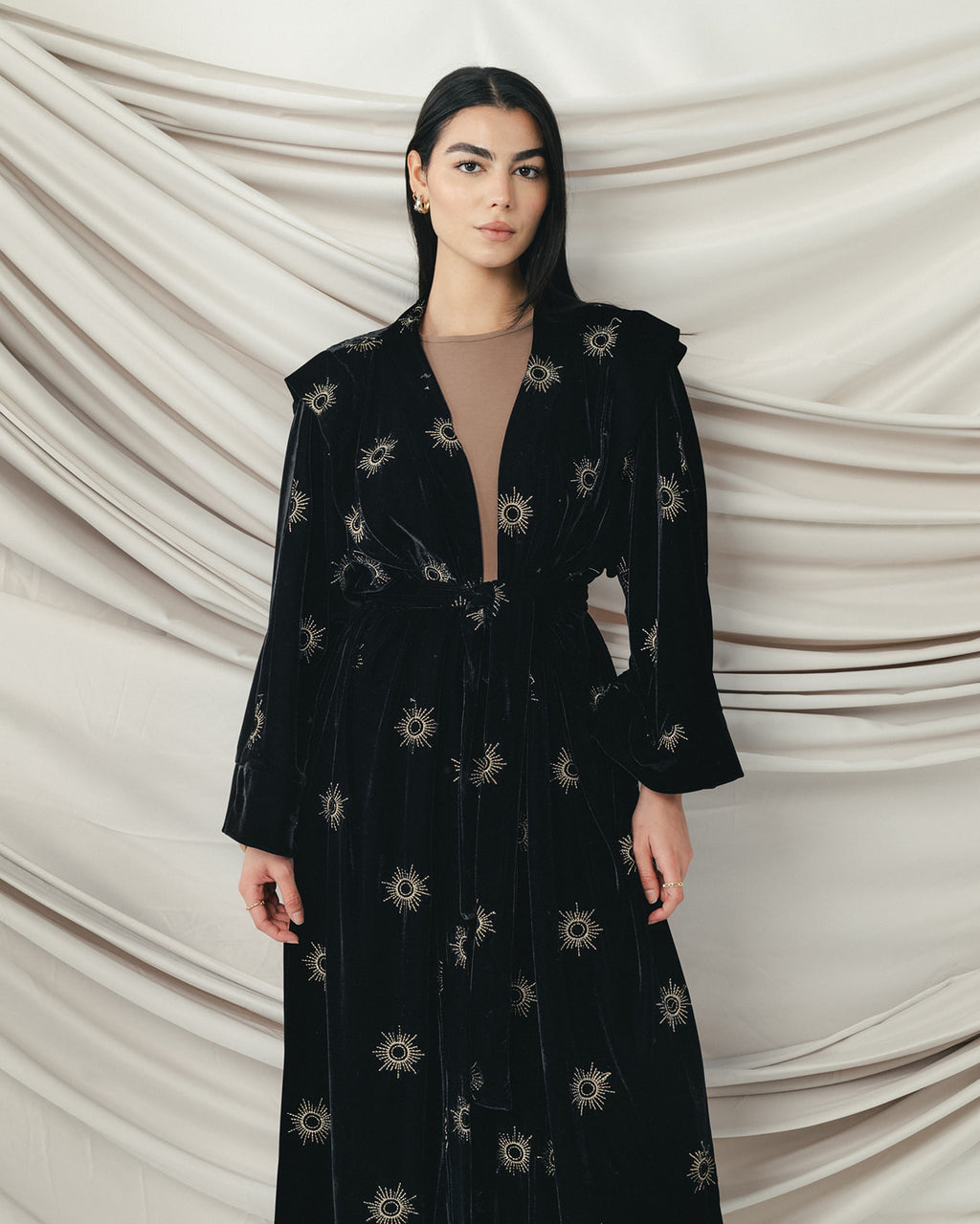 Velvet Royal Aton in Black