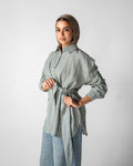 Luna Wrap Shirt - Olive