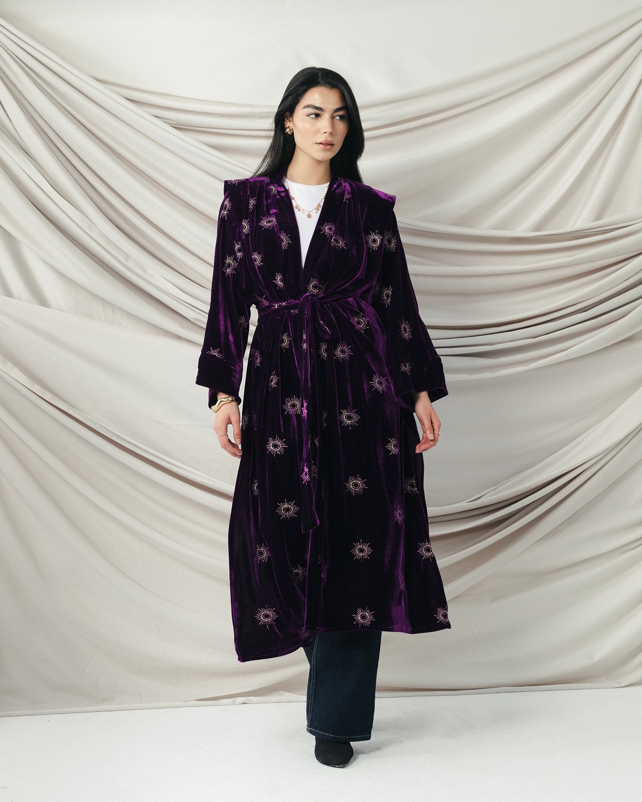 Velvet Royal Aton in Purple