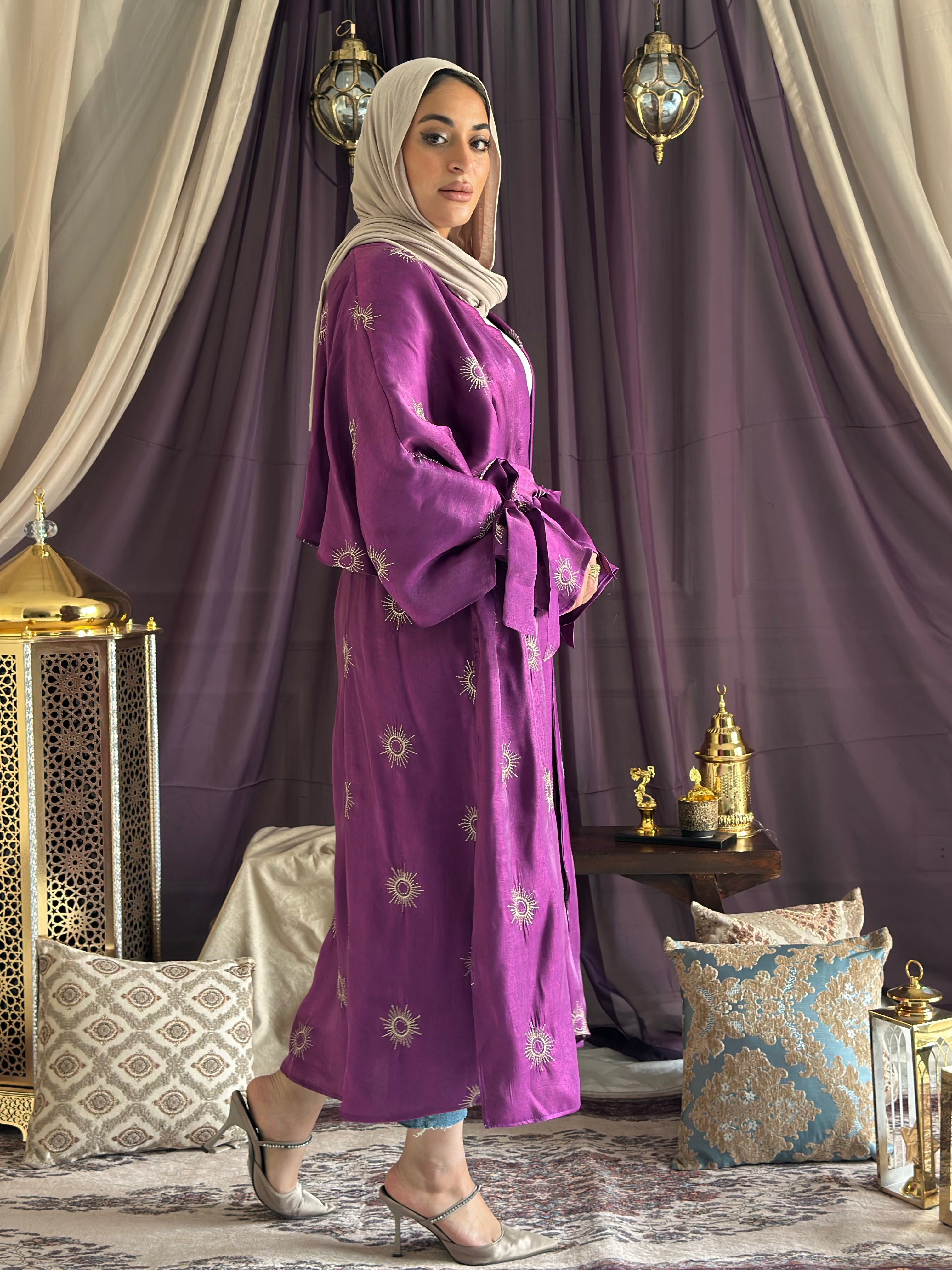 Royal Aton Cardigan - Fuchsia