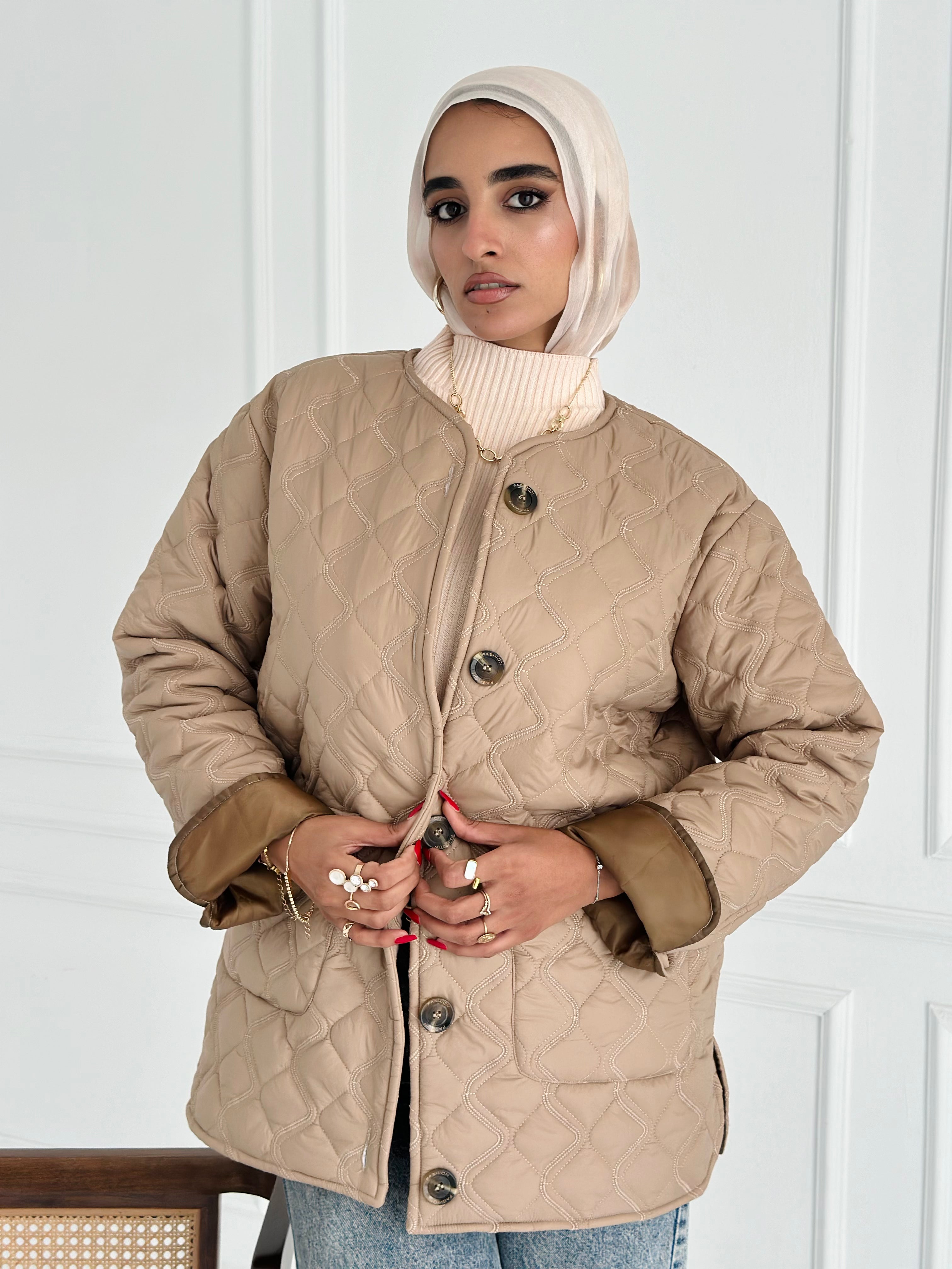 Kingdom Waterproof Jacket - Sand Track ( items on sale can’t be opened or Refund or Exchange)