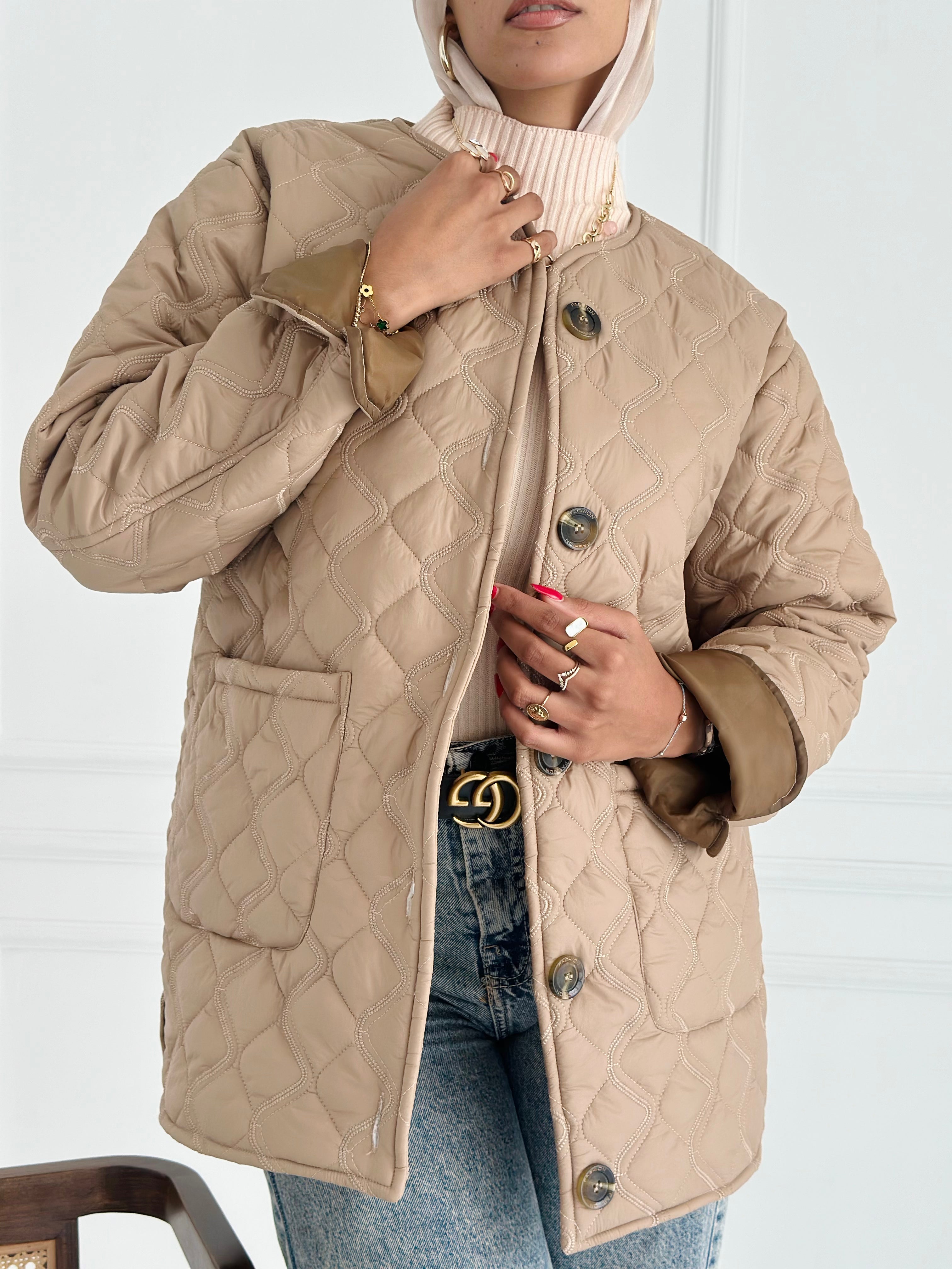 Kingdom Waterproof Jacket - Sand Track ( items on sale can’t be opened or Refund or Exchange)