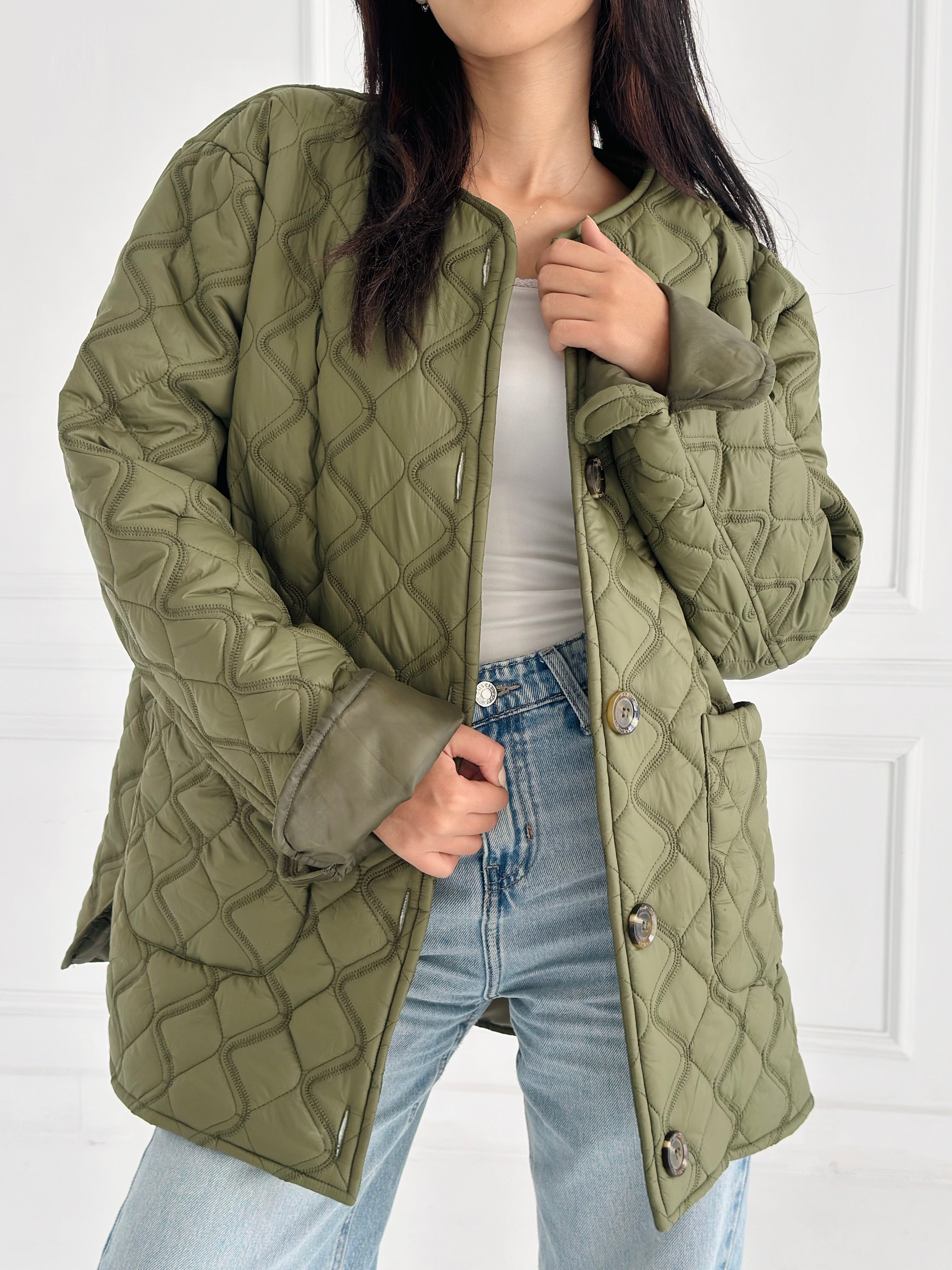 Kingdom Waterproof Jacket - Olive ( items on sale can’t be opened or Refund or Exchange)