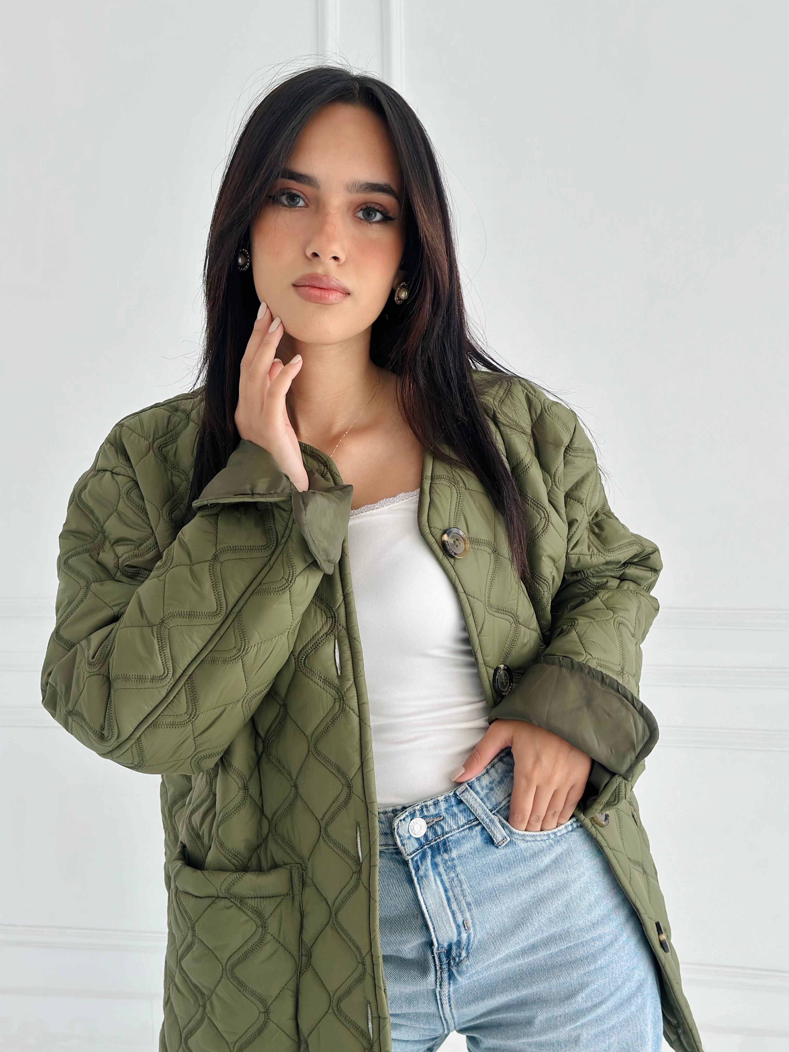 Kingdom Waterproof Jacket - Olive ( items on sale can’t be opened or Refund or Exchange)