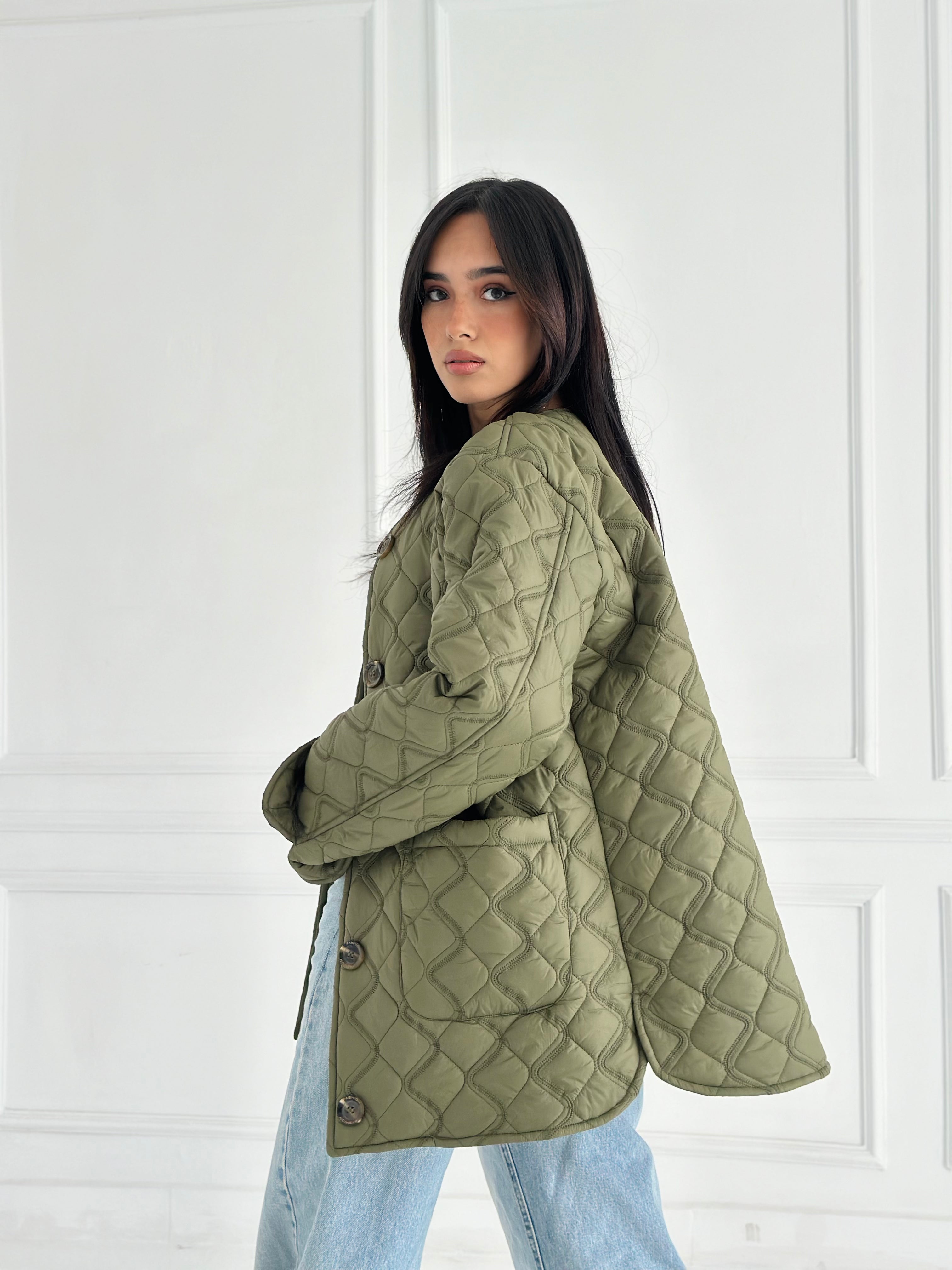 Kingdom Waterproof Jacket - Olive ( items on sale can’t be opened or Refund or Exchange)