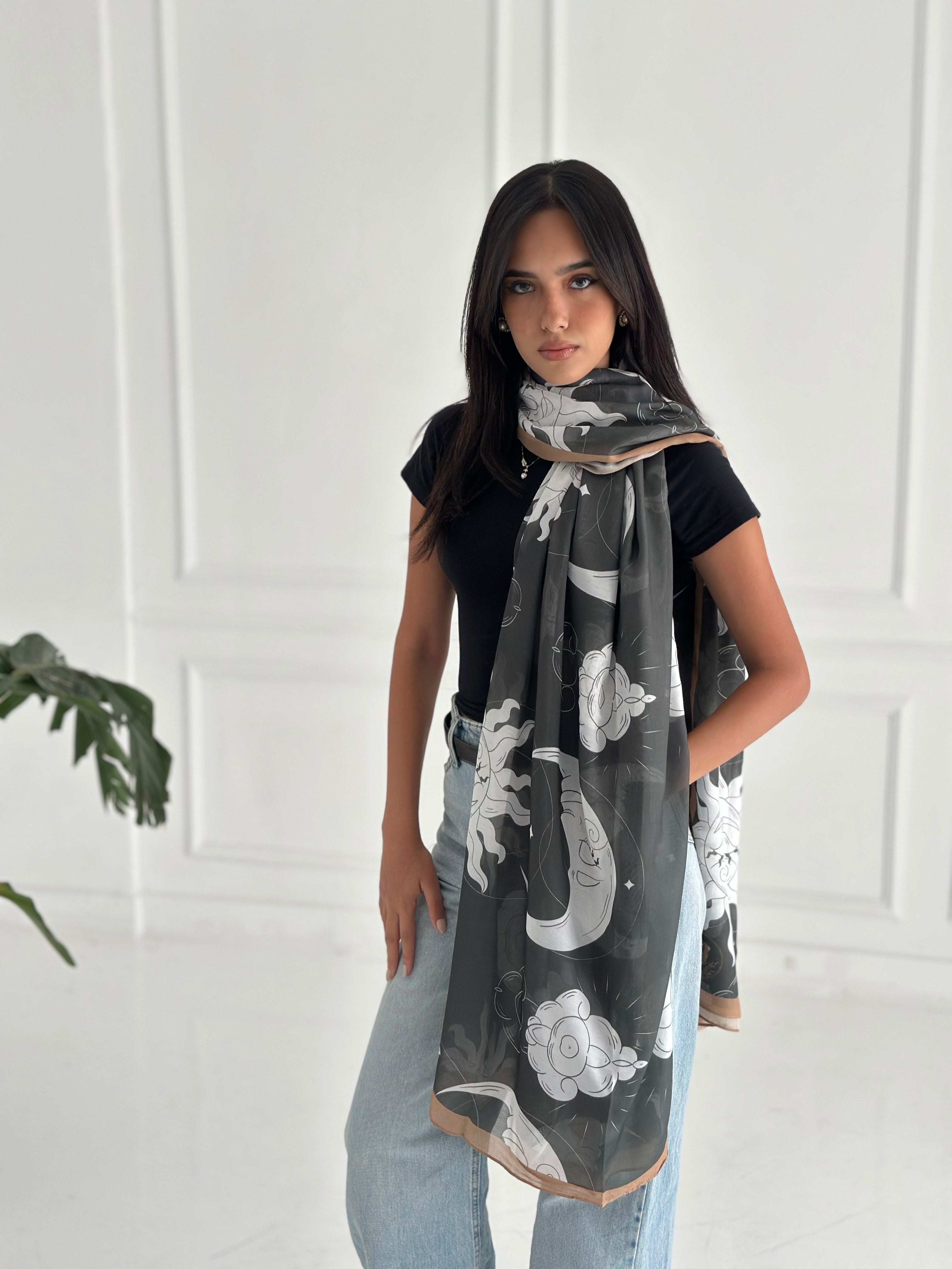 Sunset lover Winter Scarf