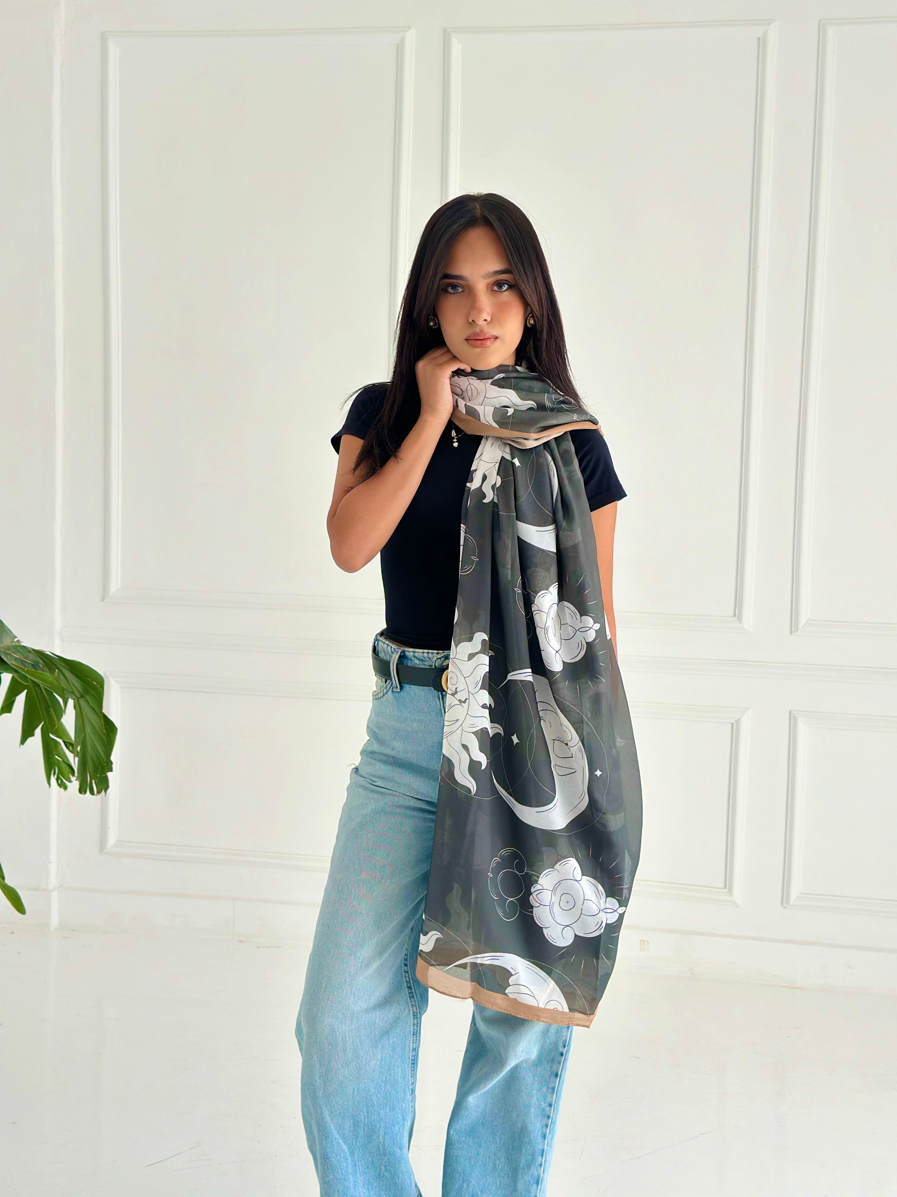 Sunset lover Winter Scarf